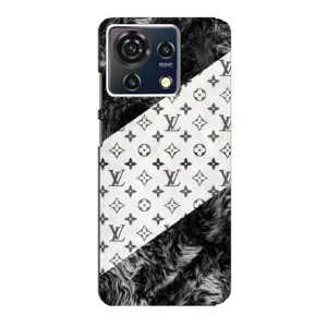 Чехол Стиль Louis Vuitton на ZTE Blade V50 Vita (LV на белом)