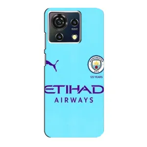 Силиконовые Чехлы принт Футбол на ZTE Blade V50 Vita (Man City)