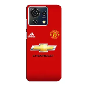 Силиконовые Чехлы принт Футбол на ZTE Blade V50 Vita (Man United)