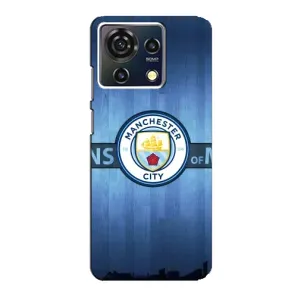 Силиконовые Чехлы принт Футбол на ZTE Blade V50 Vita (ManCity)