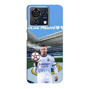 Чехол (TPU) с Футболистом на ZTE Blade V50 Vita (Mbappe Real)