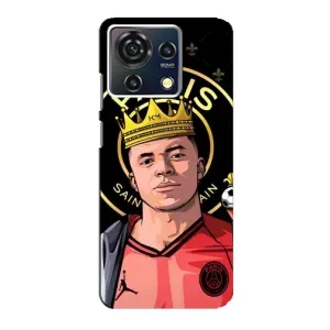 Чехол (TPU) с Футболистом на ZTE Blade V50 Vita (Mbappe King)