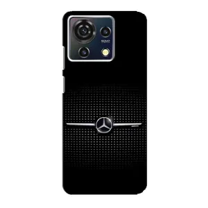 Силіконовий бампер з картинкою машини на ZTE Blade V50 Vita (Mercedes)