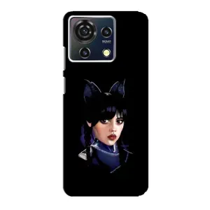 Чехлы с принтом Уэнсдей на ZTE Blade V50 Vita (Милая Уэнсдей)