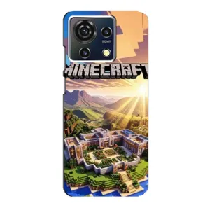 Чехол майнкрафт для ZTE Blade V50 Vita (MINECRAFT)