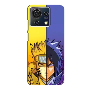 Купить Чехлы на телефон с принтом Anime для ZTE Blade V50 Vita (Naruto Vs Sasuke)