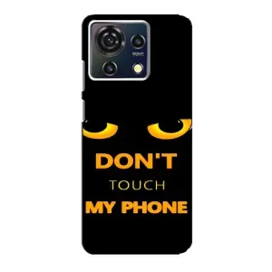 Чехол с Прикольным принтом на ZTE Blade V50 Vita (Не трогай мой телефон)
