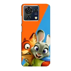Чехлы ЗВЕРОПОЛИС для ZTE Blade V50 Vita (Ник и Хопс)