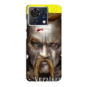 Чехол с картинкой (Патриотический КОЗАК) на ZTE Blade V50 Vita (Одноглазый Козак)