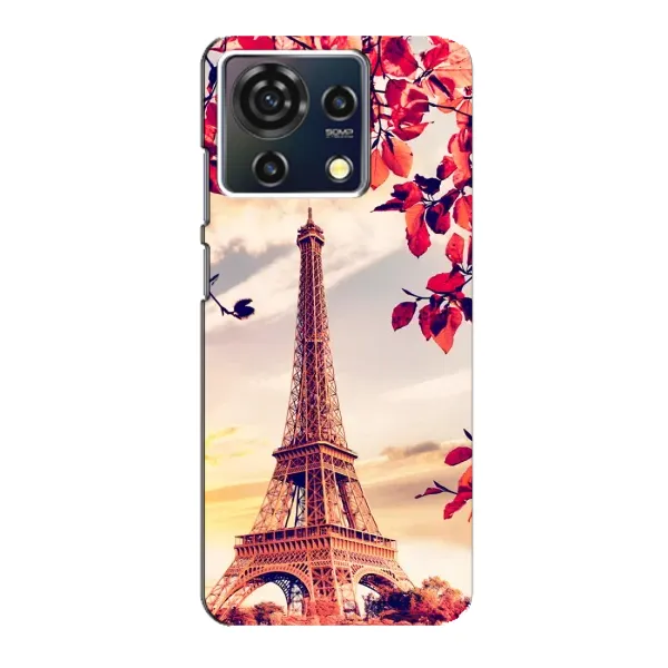 Чехол с рисунком «Paris photo» для ZTE Blade V50 Vita