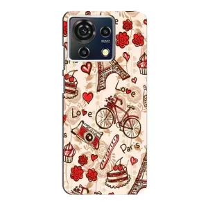 Чехол с Эйфелевой башней на ZTE Blade V50 Vita (Париж мечта)