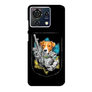 Чехол с принтом для ZTE Blade V50 Vita (Патрон Воин)