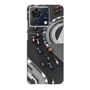 Чехол фильм Формула 1 для ZTE Blade V50 Vita (Гонки ф1)