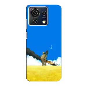 Чехлы на военную тематику для ZTE Blade V50 Vita (Попадание)