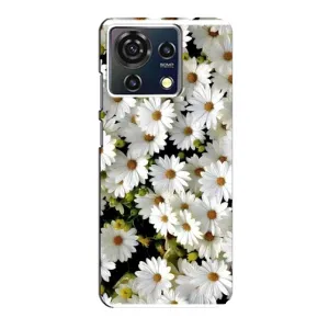 Чехол с ромашками на ZTE Blade V50 Vita (Рамка в ромашках)