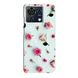 Чехлы с принтом Розочки для ZTE Blade V50 Vita (Разные цветы)