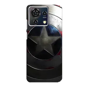 Чохол с Щітом Капітана Америки на ZTE Blade V50 Vita (Ретро Щит Капітана)
