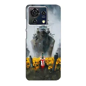Чехлы для ZTE Blade V50 Vita (Home - Украина) (Смелость)