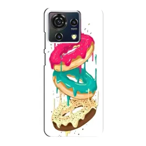 Чехол с изображением вкусной еды для ZTE Blade V50 Vita (Сочные пончики)