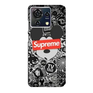 Чехол с Брендами одежды на ЗТЕ Блейд В50 Вита (Supreme Маус)