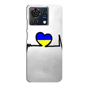 Силиконовый Чехол на ZTE Blade V50 Vita (Я-Украина) (Украинская кардиограмма)