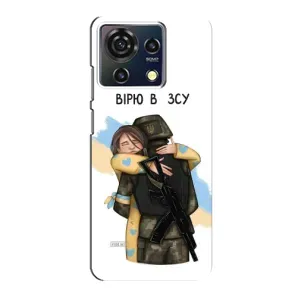 Патріотичний Чохол для ZTE Blade V50 Vita (Віримо у ЗСУ)