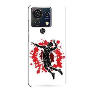 Чехлы с принтом Спортивная тематика для ZTE Blade V50 Vita (Волейболист)