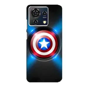 Чохол с Щітом Капітана Америки на ZTE Blade V50 Vita (Яскраий Щит Капітана)