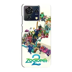 Силиконовый чехол с принтом Зоотрополіс для ZTE Blade V50 Vita (Зоотрополис логотип)