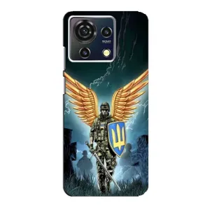 Патріотичний Чохол для ZTE Blade V50 Vita (ЗСУ з крильми)