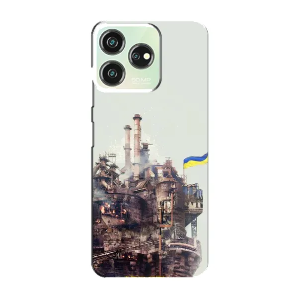 Чехол с рисунком «Азовсталь» для ZTE Blade V50 Чехол с рисунком «Азовсталь» для ZTE Blade V50