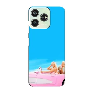 Силиконовый Чехол Барби Фильм на ZTE Blade V50 (Барби и Кен)