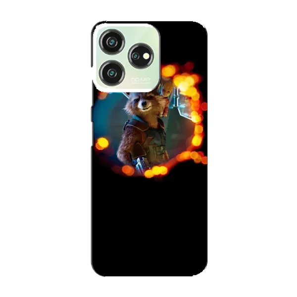 Чехол с рисунком «Енот Ракета» для ZTE Blade V50
