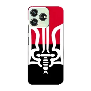 Чохли УПА (Червоно-Чорний) на ZTE Blade V50 (Герб України)