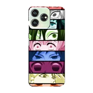 Силиконовые чехлы с глазами Anime для ЗТЕ Блейд В50 (Глаза Хашира)
