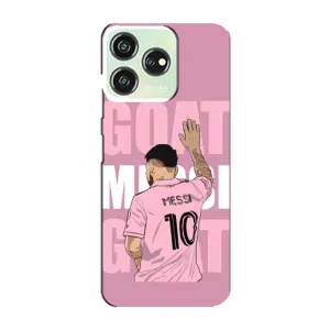 Чехлы Лео Месси в Майами на ZTE Blade V50 (GOAT MESSI)
