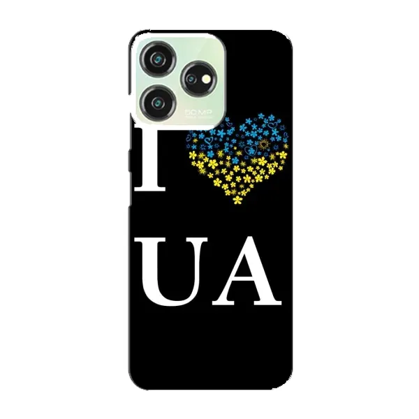 Чехол с рисунком «I Love UA» для ZTE Blade V50 Чехол с рисунком «I Love UA» для ZTE Blade V50