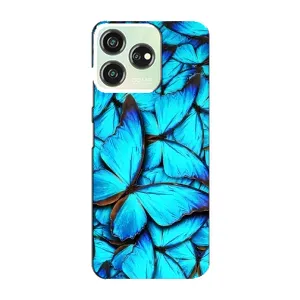 Силиконовый бампер с картинкой животных для ZTE Blade V50 (Крылья бабочек)