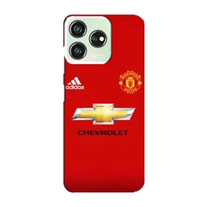 Силиконовые Чехлы принт Футбол на ZTE Blade V50 (Man United)