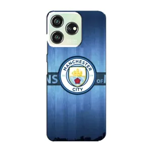 Силиконовые Чехлы принт Футбол на ZTE Blade V50 (ManCity)