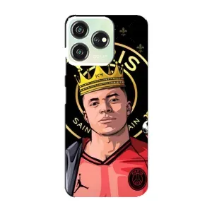 Чехол (TPU) с Футболистом на ZTE Blade V50 (Mbappe King)