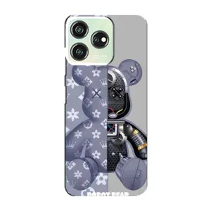 Силиконовый чехол для ZTE Blade V50 (Медведь Louis Vuitton)