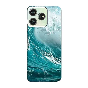 Летний Чехол на ZTE Blade V50 (Морская волна)
