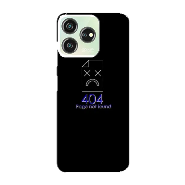 Чехол с рисунком «Ошибка 404» для ZTE Blade V50 Чехол с рисунком «Ошибка 404» для ZTE Blade V50