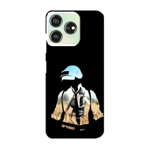Чохол з картинкою "Герой Pubg" на ZTE Blade V50 (Пубг мен)