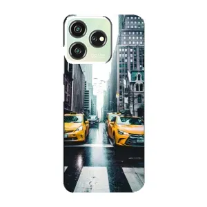 Силиконовый бампер (Работники) на ZTE Blade V50 (Такси)