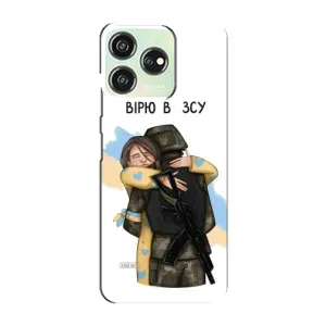 Патриотический Чехол для ZTE Blade V50 (Верим в ЗСУ)