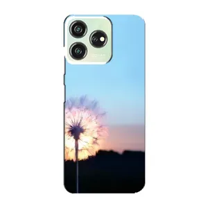 Силіконовий Чохол з кульбабками на ZTE Blade V50 (Захід з кульбабкою)