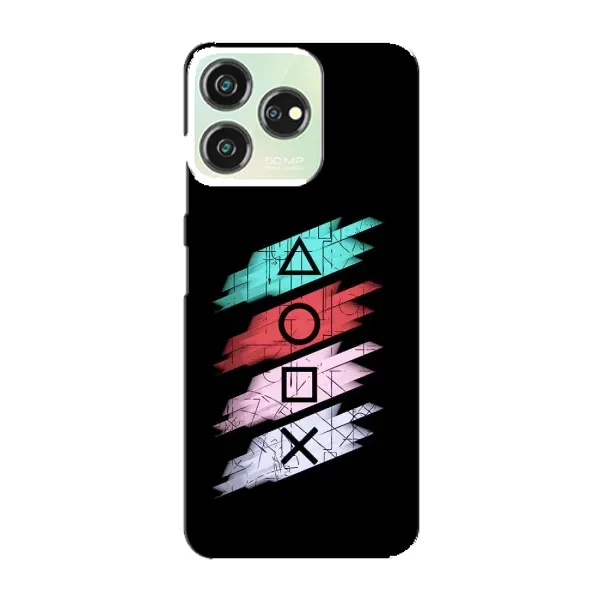 Чехол с рисунком «Значки Sony» для ZTE Blade V50 Чехол с рисунком «Значки Sony» для ZTE Blade V50