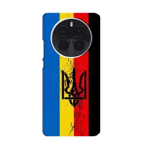 Чехлы УПА (Красно-Чёрный) на ZTE Blade V70 Max (Флаг УПА)
